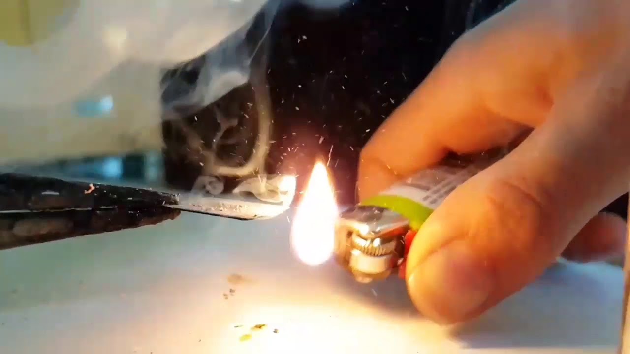 Gunpowder Substitute Detonation Made From Matches [SLOW MOTION] YouTube