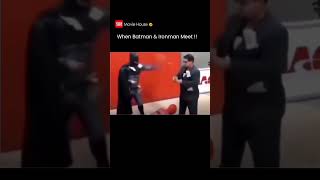 When Batman & Ironman Meet !! 😂