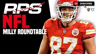MILLY ROUNDTABLE | 2023 NFL, WEEK 2 | DRAFTKINGS TOURNAMENT PICKS AND STRATEGY