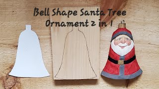 Whittling an Easy 2 in 1 Tree Ornament