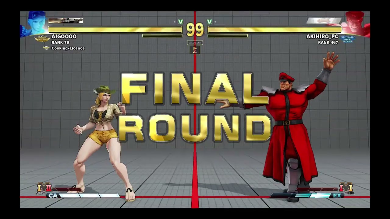 【SFV】【SFRePlayer】AIGOOOO（LUCIA LP427202）VS AKIHIRO PC（VEGA LP172330）【21921】