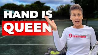 The Hand Is the Queen Serve Technique