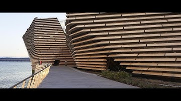 Dreich Autumn Road Trip Drive With Music To Visit V&A In Dundee Tayside Scotland