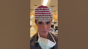 Colloidal oats or oatmeal have been used for ages to treat eczema and dry skin #eczema