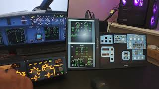 Airbus A321 Simulator. Wingwing Control Stick, FCU, MCDU and Throttle ( set)