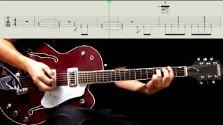 Video thumbnail of "Guitar TAB : Please Mister Postman - The Beatles"