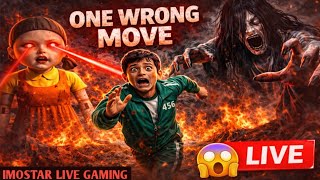 🔴A-7 SQUID GAME  RED LIGHT GREEN LIGHT DON'T MOVE 🚨 survival squad game play LIVE 456  #squidgame screenshot 3