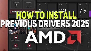 How To Install Previous AMD Drivers & Downgrade to Older AMD Driver Version 2025