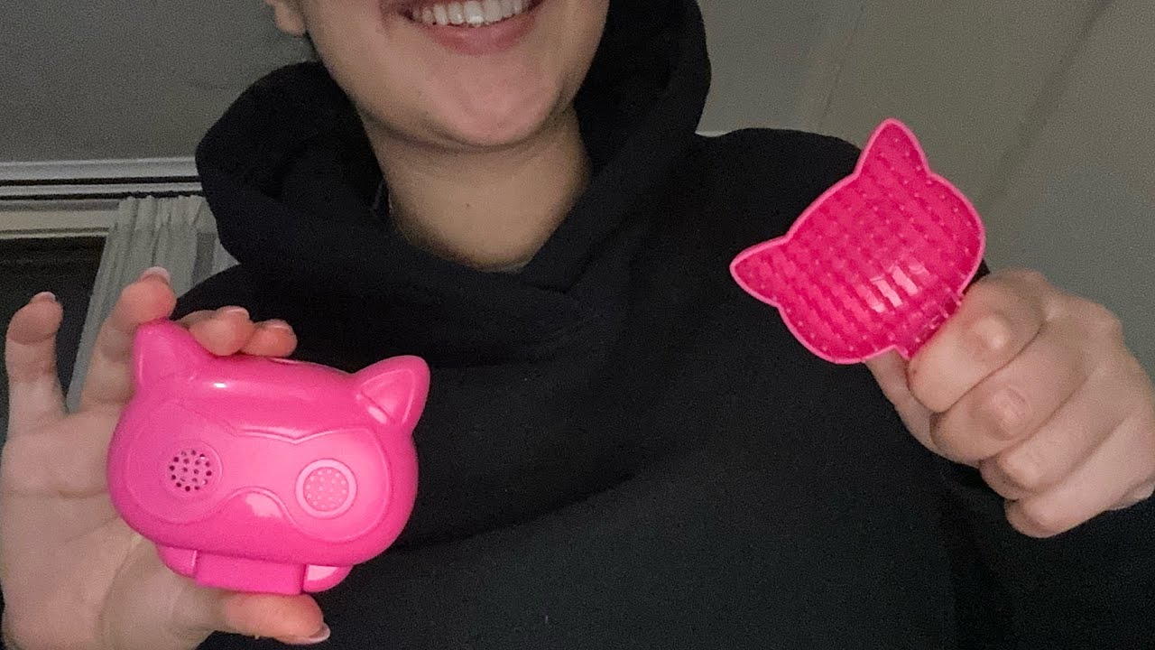 GIVING u a kitty cat girl boss makeover #asmr #makeover asmr #tingles 