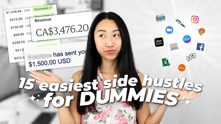 15 easiest side hustles for the average person in 2025 💸 realistic ways to make money fast thumbnail