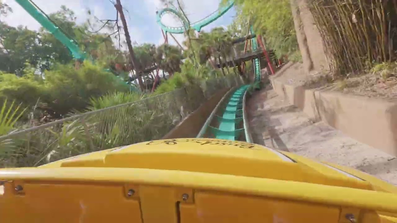 Kumba Busch Gardens Tampa front row POV