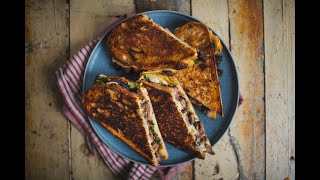 Flank Steak Grilled Cheese Sandwiches With Y Mayo
