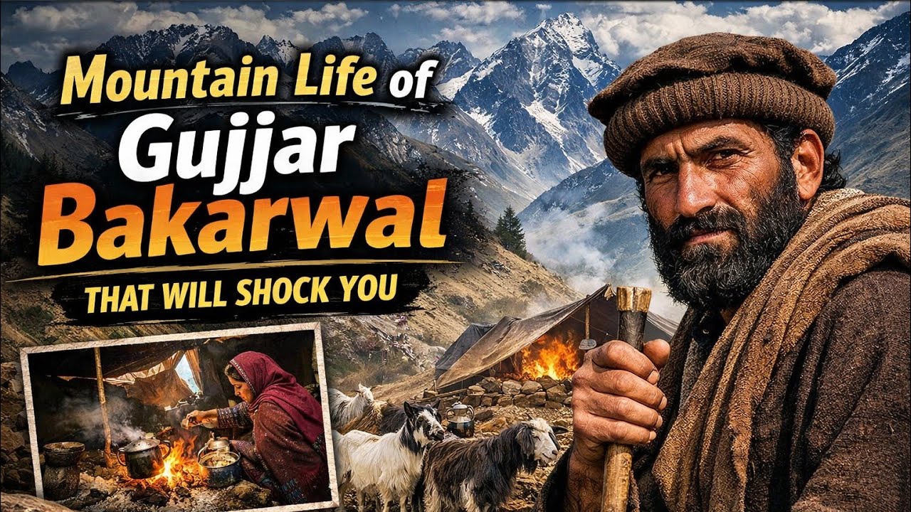 Mountain Life of Gujjar Bakarwal That Will Shock You