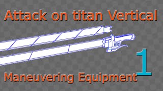 Attack On Titan Vertical Maneuvering Equipment Papercraft Part 1