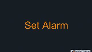 Set Geofence and Set Alarm