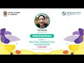 Digital Marketing Workshop Testimonial by Ms.Vineela, Beijing Bites