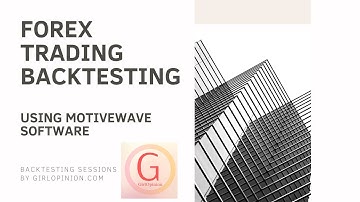 FOREX BACKTESTING -USD/JPY PAIRS - USING MOTIVEWAVE SOFTWARE