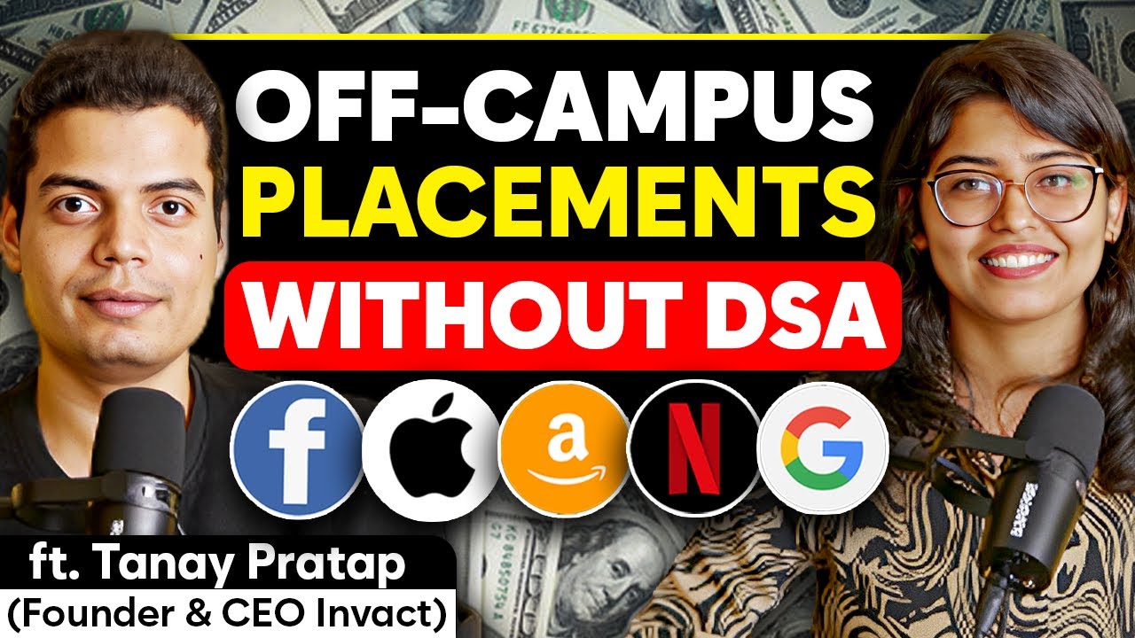 Only video you need for getting job to FAANG WITHOUT DSA ft. @tanaypratap  | Anshika Gupta