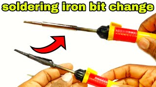 Soldering Iron Bit Change Samad Tech