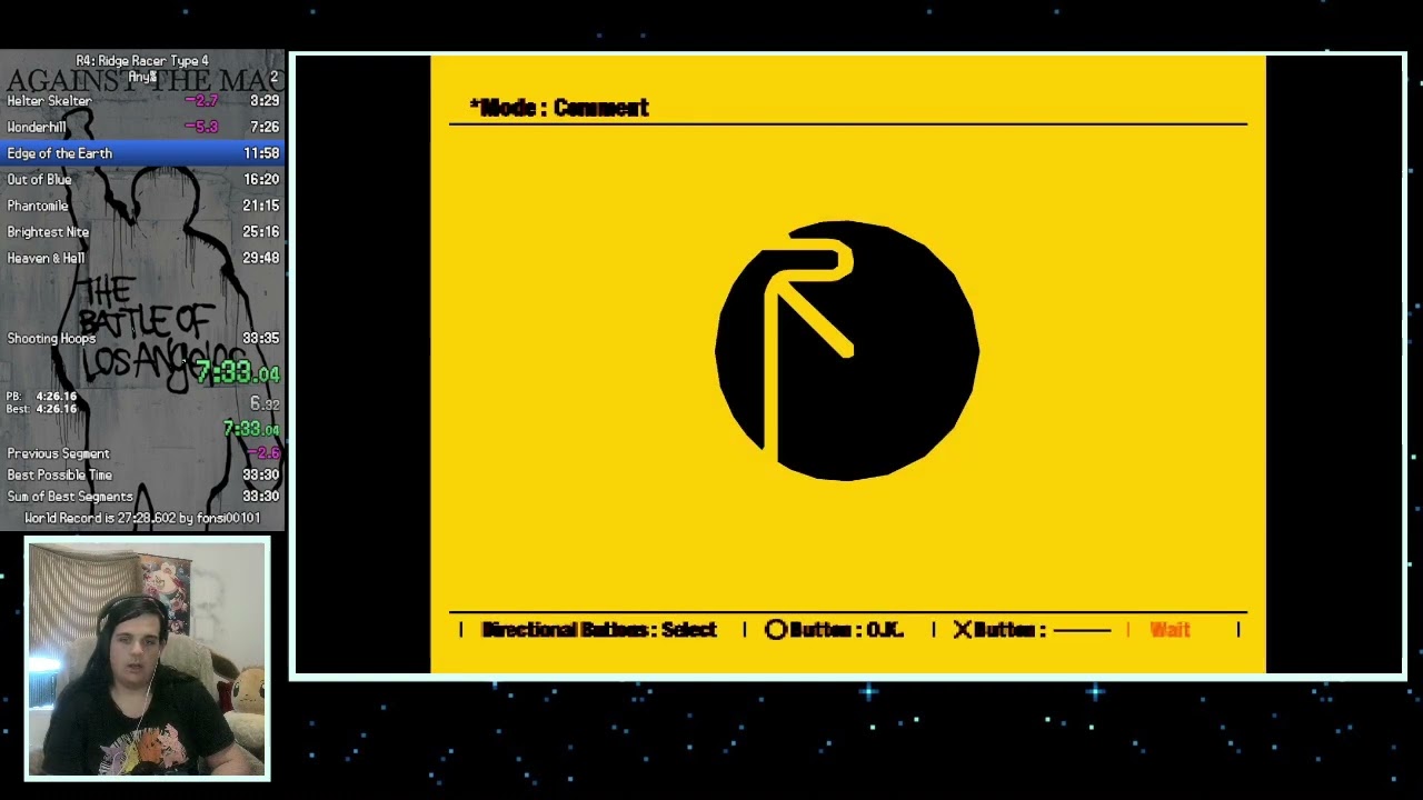 [2/11/2026] R4: Ridge Racer Type 4 Any% in 31:10
