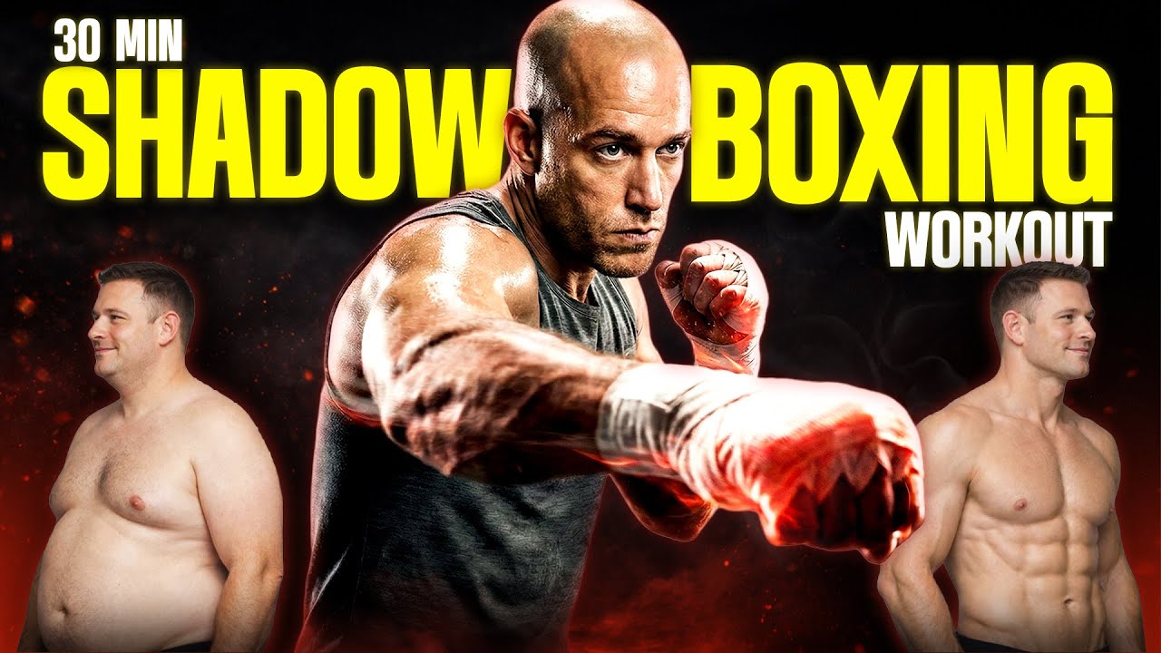 30-Minute Shadow Boxing Workout (Burn Fat & Build Power)