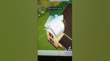 roofing your builds - solutions for towers in the Sims 4