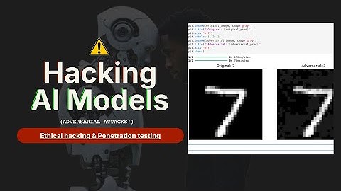 Adversarial attacks - model evasion on AI & ML models - Ethical hacking and penetration testing