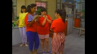 Manilyn Reynes and Debraliz Valasote in Okay Ka Fairy Ko Yearend Special (December 28, 1989)