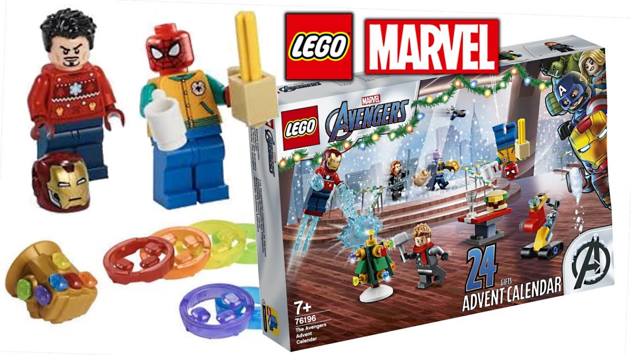 LEGO Avengers Advent Calendar! MINIFIGURES and SECRETS revealed! YouTube