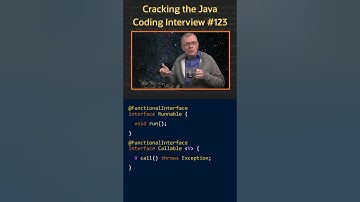 What is the difference between a Runnable and a Callable? - Cracking the Java Coding Interview
