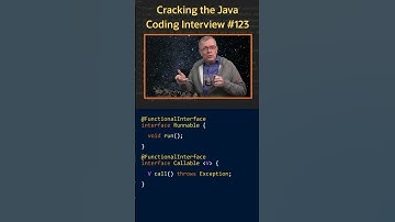 What is the difference between a Runnable and a Callable? - Cracking the Java Coding Interview