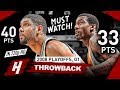 Tim duncan vs amare stoudemire legendary game 1 duel highlights 2008 playoffs  clutch duncan