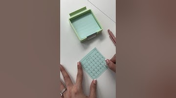 Calendar template for post it notes ^^ #organization #organize #3dprinting #satisfying #desk