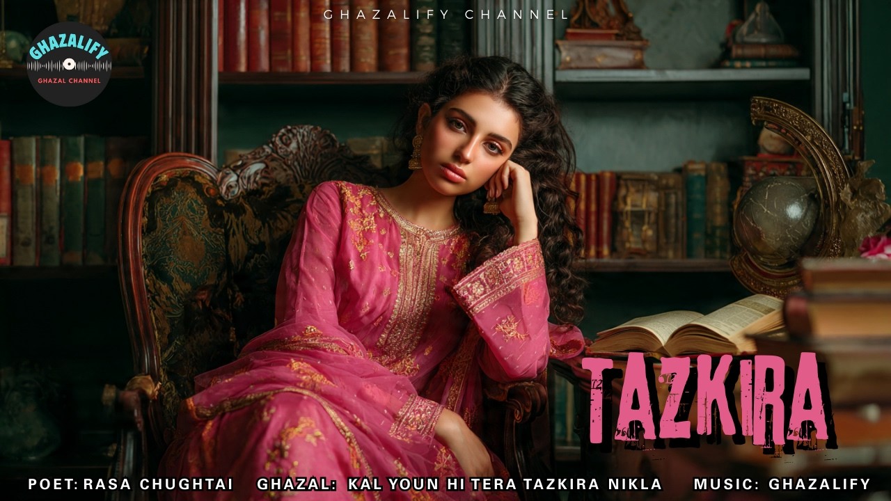 Kal Youn Hi Tera Tazkira Nikla | Ghazal | Rasa Chughtai x Ghazalify | Heartfelt & Soothing