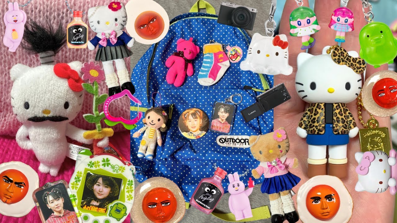 가챠와 랜덤깡을 곁들인 취향 쇼핑회에 초대합니다🫶🏻 | 헬로키티 | 메루카리 | 나메코 | 확정가챠 | 다마고치 | 주댕치 | 메지루시 | 가챠하울 | 택배깡 | 산리오 | 모뇨걸