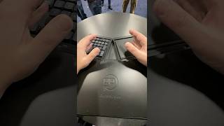 We checked out the auto retractable keyboard at CES called the AutoKeybo.
