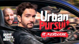JE DÉCOUVRE LE MONDE DES COURSES POURSUITES SUR GTA ! (Urban Pursuit avec Mehdoche)