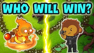The Clash Of The DECADE! Wizards VS Cobra | BTD Battles ft @lokeshFPS