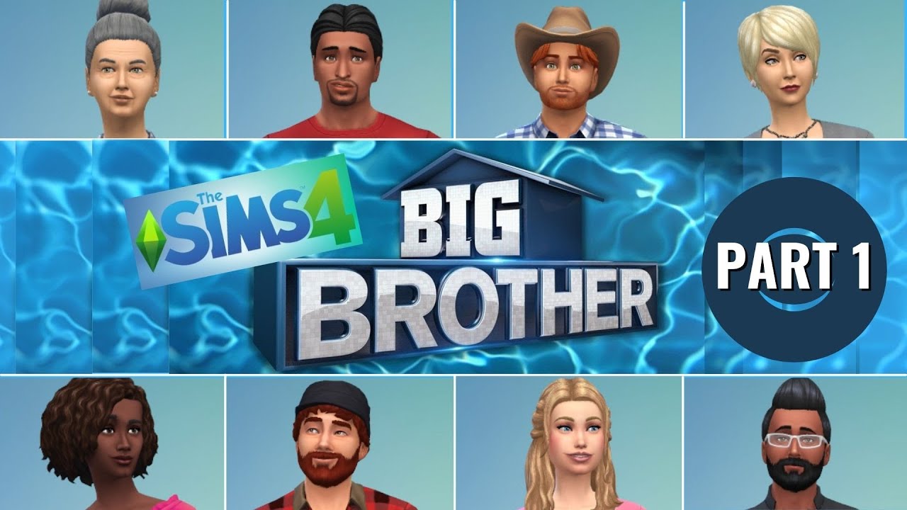 THE SIMS BIG BROTHER PART 1: The First Competition!