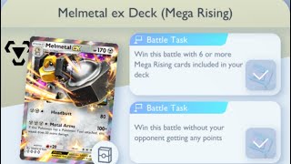 Pokémon TCG Pocket - Melmetal ex Deck (Mega Rising) | Mega Rising Mission