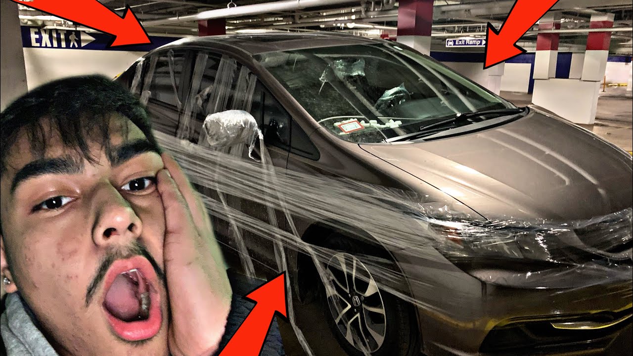 WRAPPING FRIENDS CAR?!?!
