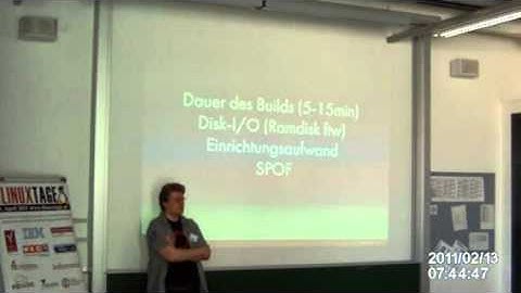 Grazer Linuxtage 2011: One-Click-Deployment und Continuous Integration