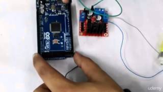 How to make android car using Arduino from scratch- Motor Driver Demonstration screenshot 5