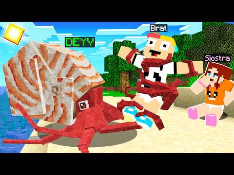 OSZUKUJE MINI RODZEŃSTWO NOWYMI MOBAMI w Minecraft!