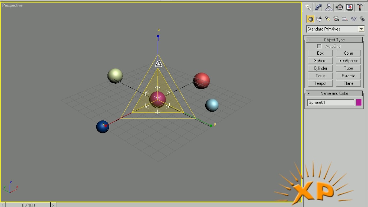 3Ds Max Tutorial-28 Select and link objects - YouTube