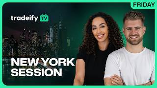 NEW YORK SESSION LIVE! | Tradeify TV | FRIDAY 8/14/26