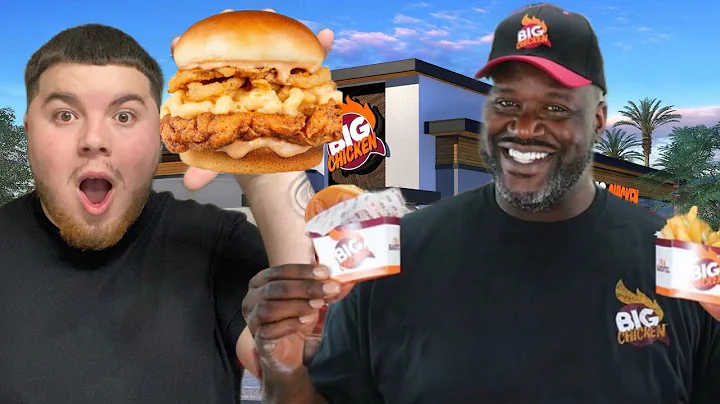 Going To NBA LEGEND SHAQ Restaurant *BIG CHICKEN*