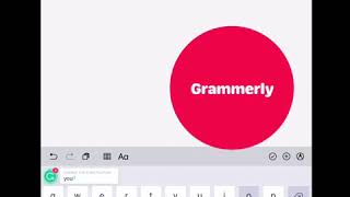 Grammarly - New iOS Keyboard screenshot 1