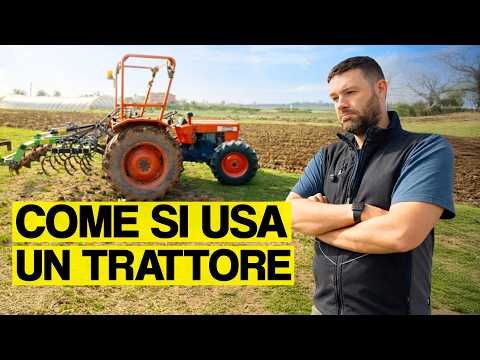 Video COME USARE e LAVORARE con un TRATTORE: guida per principianti