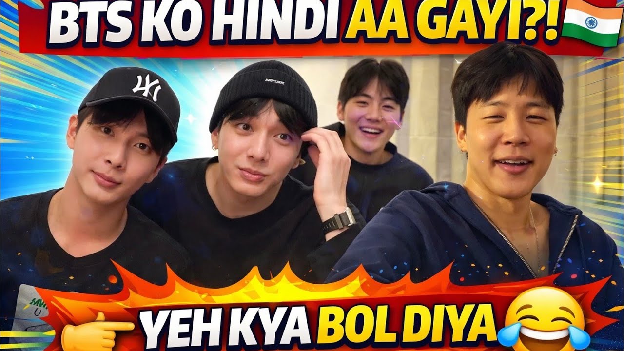 When BTS Speak Hindi 😂💜 | Hindi Dubbing Special #bts #btsarmy #trending #foryou